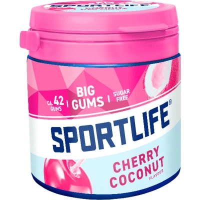 Afbeelding van Sportlife Cherry Coconut 4 x 99 gram