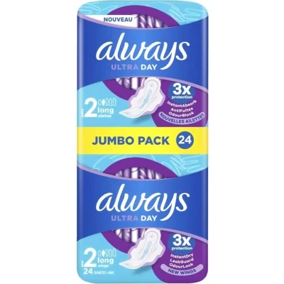 Afbeelding van Always Maandverband Ultra Long Met Vleugels 24ST