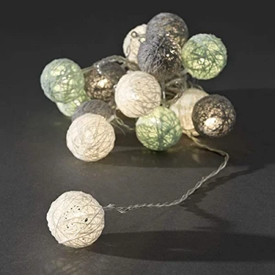 Afbeelding van Konstsmide 3171 803 Motief lichtketting Sterren Binnen werkt op het lichtnet Aantal lampen 16 LED Warmwit Verlichte lengte: 3 m