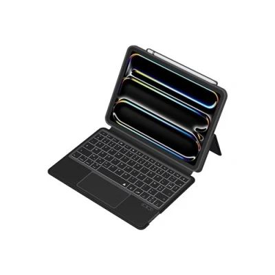 Image de Etui clavier Azerty MW Quick Note pour iPad Pro 11&quot; M4 2024 Noir