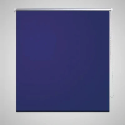 Afbeelding van Rolgordijn verduisterend 140 x 230 cm marineblauw
