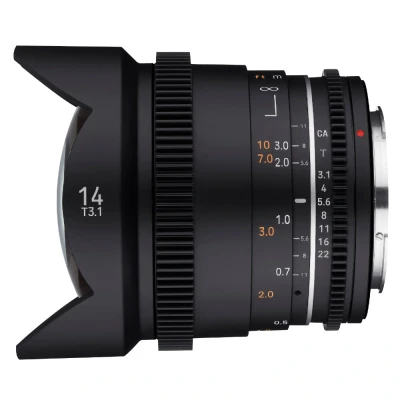 Afbeelding van Samyang 14mm T3.1 MK2 Fuji X (Fujifilm X, Volledig formaat), Objectief, Zwart