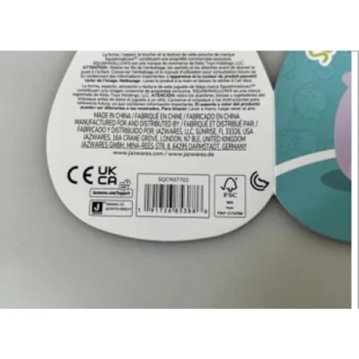 Afbeelding van Squishmallows Hanna Purple Hippo 40cm pluche