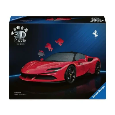 Afbeelding van 3D Puzzle Iconics: Ferrari SF90 Stradale: Eine wahre Ikone im Modellformat