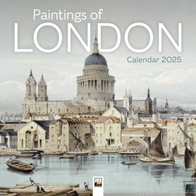 Afbeelding van London Museum: Paintings of 2025 Wall Calendar