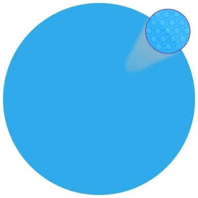 Afbeelding van Solar zwembadfolie drijvend rond 381 cm PE blauw