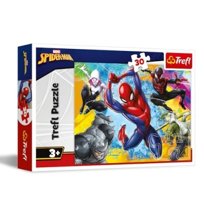 Afbeelding van Puzzel 30 Spiderman