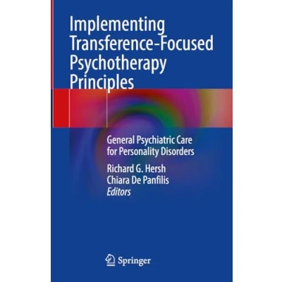 Afbeelding van Implementing Transference Focused Psychotherapy Principles