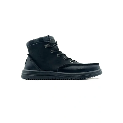 Afbeelding van Heydude Bradley Classic SCHNÜRSTIEFELETTE Veterboots, Heren, Maat: 46, Nero Leer en imitatieleer