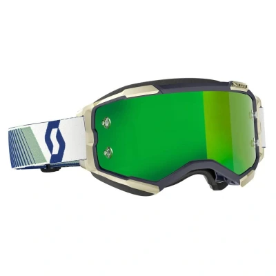 Afbeelding van Scott Goggle Fury Blue/Green Green Chrome Works