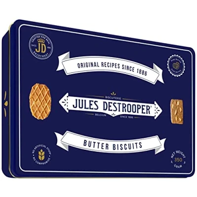 Afbeelding van Retro Jules Destrooper koffer 350 g.