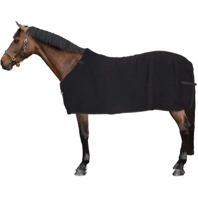 Afbeelding van Waldhausen Onderdeken Fleece Zwart 135/185