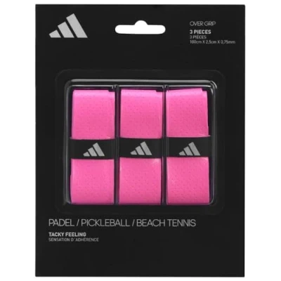 Afbeelding van Adidas (3X) Padel Overgrip Roze Maat: UNI