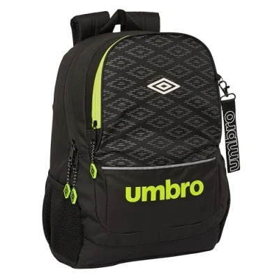 Afbeelding van Schoolrugzak Umbro Lima Zwart 32 x 44 16 cm