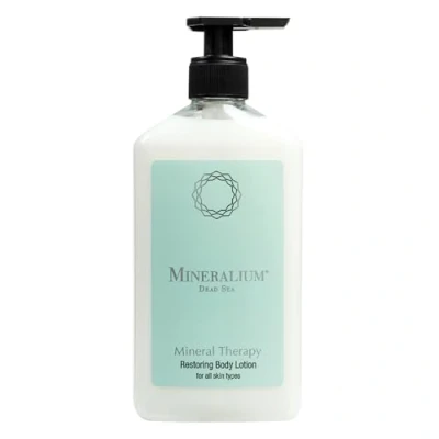 Afbeelding van Mineralium Hydraterende bodylotion met Dode Zee mineralen Voedt en verlicht de huid Zoete amandelolie vitamine E Zonder sulfaten parabenen 400 ml
