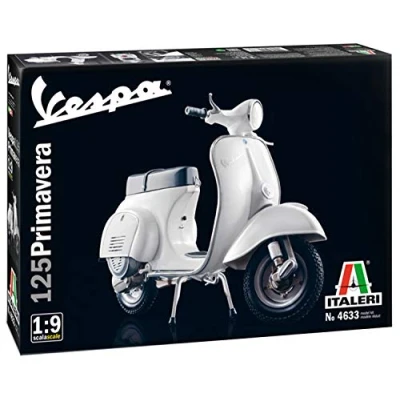 Afbeelding van Italeri 4633 Vespa 125 Primavera Motorfiets (bouwpakket) 1:9