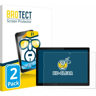 Afbeelding van BROTECT Screenprotector voor Lenovo ThinkPad X12 Detachable Folie Beschermfolie transparant (2 Stuks)