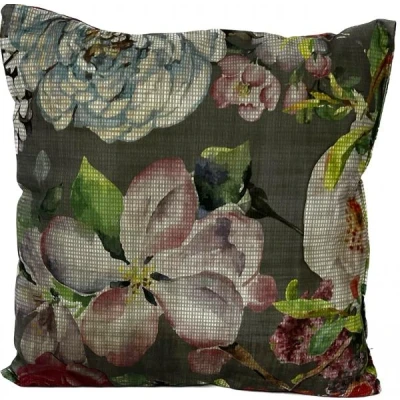 Afbeelding van Madison Sierkussen 45x45 cm Roses grey