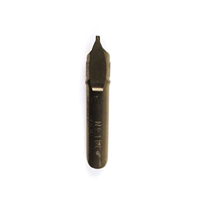 Afbeelding van Brause 158010B kalligrafieveren voor vulpen, 15 stuks, 1 mm, gemaakt in Duitsland.