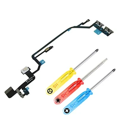 Afbeelding van MMOBIEL Volume Knop voor iPhone XR Mute Knopschakelaar Flex kabel incl. Toolkit