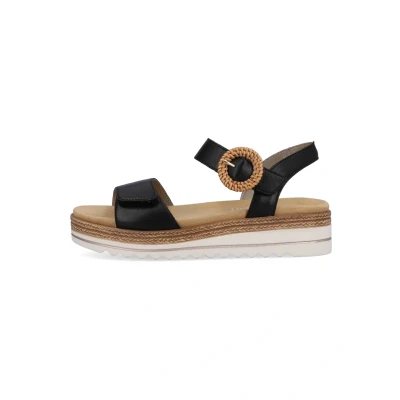 Afbeelding van Remonte Sandalen, Dames, Maat: 36, Schwarz Schoenen