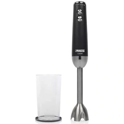 Afbeelding van Princess 221229 Staafmixer Hand blender Extra krachtig 1200 Watt Variabele snelheid