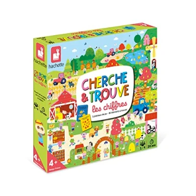 Image de Casse tête Janod Cherche et trouve les chiffres
