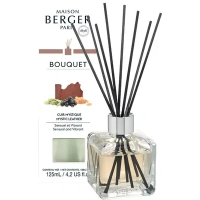 Afbeelding van Cube Maison Berger Mystic Leather Geurverspreider met Stokjes