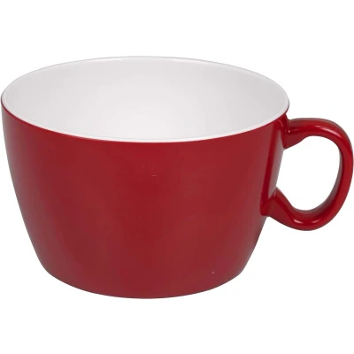 Afbeelding van Bo Camp Soepkom Two tone 4 Stuks Rood
