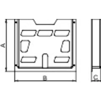 Afbeelding van Schneider Electric NSYDPA44 Documenthouder Polystereen Grijs wit (RAL 7035) (l x b h) 40 278 234 mm 1 stuk(s)