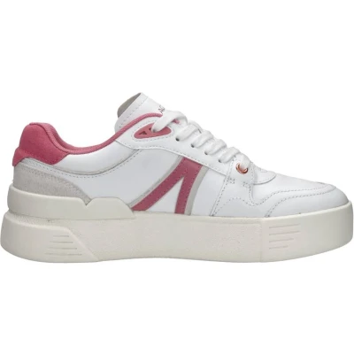 Afbeelding van Lacoste Sneakers laag, Dames, Maat: 42, White/light pink Leer en imitatieleer