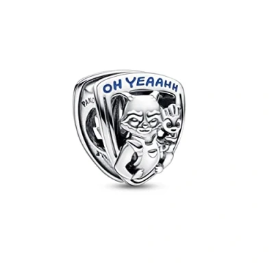 Afbeelding van Pandora Charm Guardians of the Galaxy Blazon Rocket Raccoon and Groot Marvel X Zilver Bedel 792565C01