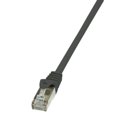 Afbeelding van LogiLink CP1083S RJ45 Netwerkkabel, patchkabel CAT 5e F/UTP 7.50 m Zwart Snagless 1 stuk(s)