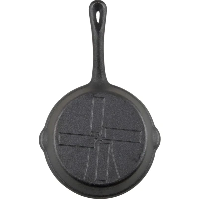 Afbeelding van The Windmill Cast Iron Skillet S met steel Gietijzer Ø17,5 cm