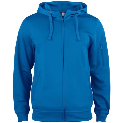 Afbeelding van Clique Basic Active Hoody Full Zip 021014 Kobalt