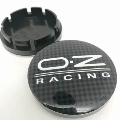 Afbeelding van OZ Racing Autonaafdoppen, 4 stuks, met logo, naafdoppen, auto accessoires, stofdicht, 53 mm F