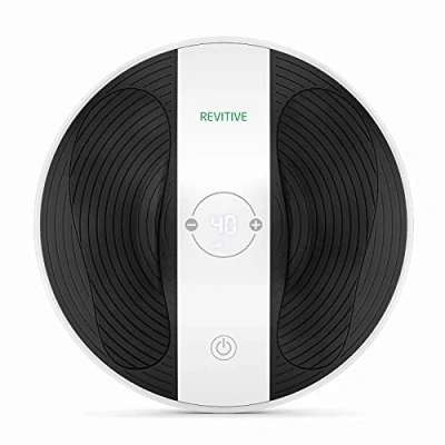 Afbeelding van Nieuwe Revitive ProSalute, een bondgenoot van je benen om vermoeide en zware zonder medicijnen verlichting te geven, Black And White