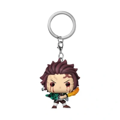 Image de Figurine Funko Pop Porte clés Demon Slayer Tanjiro Kamado