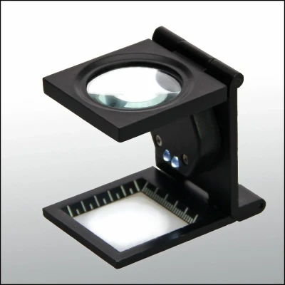 Afbeelding van Dradenteller, Vergrotings factor 10x, Lensdiameter van Ø 27 mm.