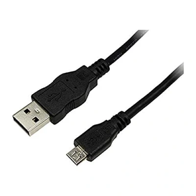 Afbeelding van LogiLink USB kabel 2.0 A stekker, micro B stekker 5.00 m Zwart CU0060