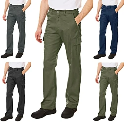 Afbeelding van Lee Cooper Cargobroek voor heren, kaki groen, 32W/33L (lang)