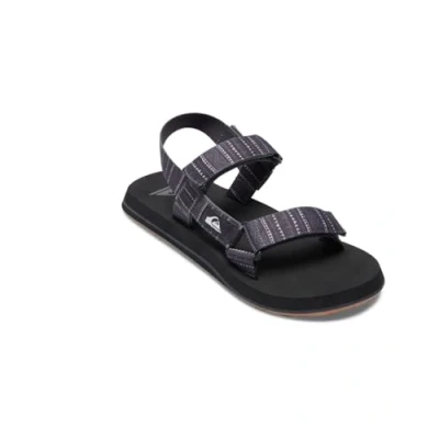 Afbeelding van Quiksilver Monkey Caged II Outdoorsandalen, Heren, Maat: 42, grey black Textiel