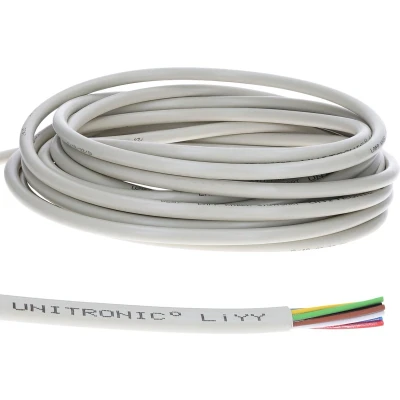 Afbeelding van 10 meter Lapp 0028414 UNITRONIC LiYY PVC datakabel 14x0,34 mm² I soldeerkabel voor printplaat signaalkabel belkabel verlengkabel LED 14 draads