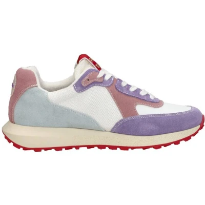 Afbeelding van Palpa JURA Sneakers laag, Dames, Maat: 38, Paars Leer en textiel