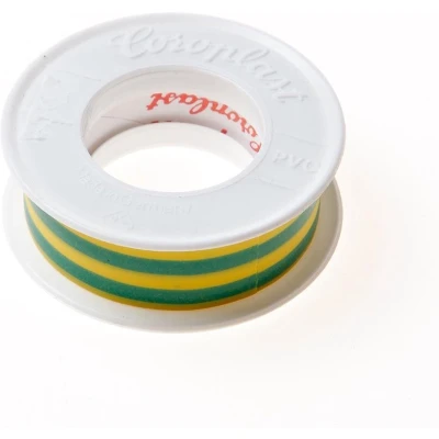 Afbeelding van Coroplast 302 tape groen/geel 15mm x 4.5 meter