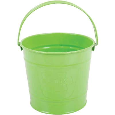 Afbeelding van Bigjigs Groene Metalen Emmer