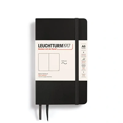 Afbeelding van Notes Leuchtturm1917 Pocket gladki czarny