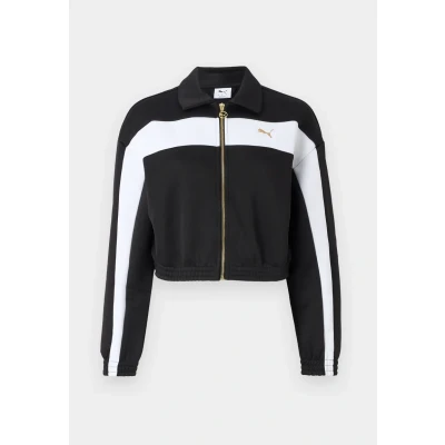 Afbeelding van Puma Cropped Jacket Outdoorjas, Dames, Maat: Small, Black