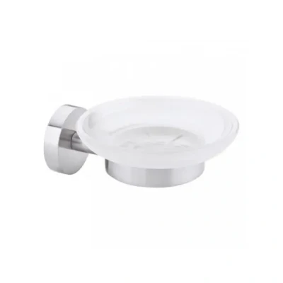 Afbeelding van Tesa Moon Zeephouder 13.5x15.5x8.5cm zonder boren Zelfklevend Metaal roestvrij staal