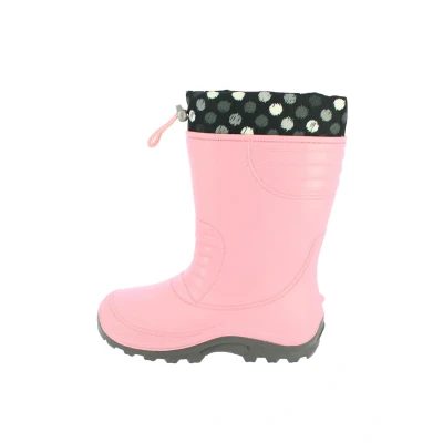Afbeelding van Beck Warmfutter NEXO Regenlaarzen voor kinderen, Maat: 28, Rosa Kunststof/ textiel